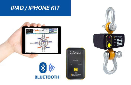 Eilon Engineering Ron StageMaster™ Kabellose klassische Wägezelle Kit mit tragbarem Empfänger – – Jetzt erhältlich im MTN Shop DE.