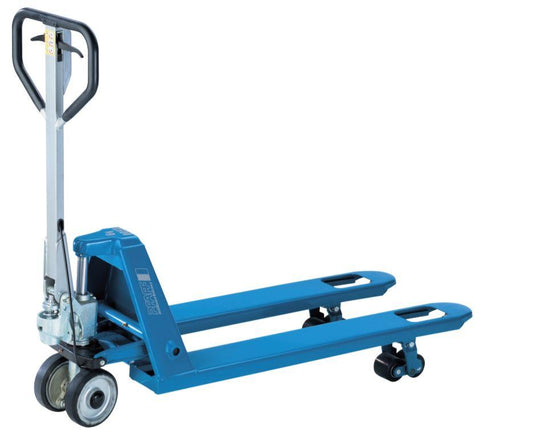 Pfaff Handgabelhubwagen PROLINE mit Fahr- und Feststellbremse 2,5 t - Pfaff-silberblau - Gabelhubwagen - MTN Shop DACH