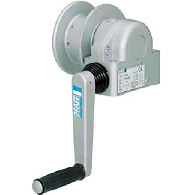 Pfaff-silberblau Alu-Kompaktseilwinde mit Trommelfreilauf SW-KAL (750 – 1.120 kg)