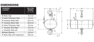 CM Lodestar Modell L Hebezug D8 1.000kg - Einzelbremse - CM - Kettenzüge - MTN Shop DACH - imagen 4