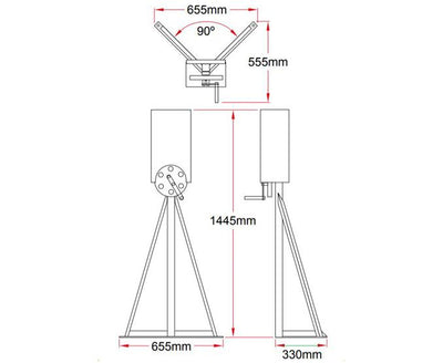 Doughty Engineering Kettenantrieb – Handbetrieben – zweites Bild