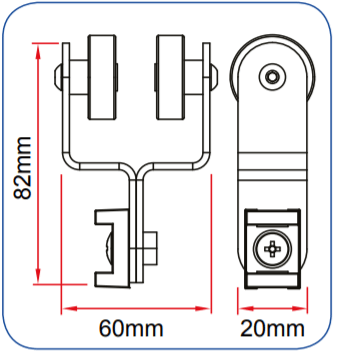 Doughty Studio Rail - Cable Slide [Multi-Pack] - Doughty Engineering - Такелажне обладнання - MTN Shop DACH - imagen 3