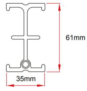 Doughty Studio Schiene 60 - Doughty Engineering - Rigging-Geräte - MTN Shop DACH