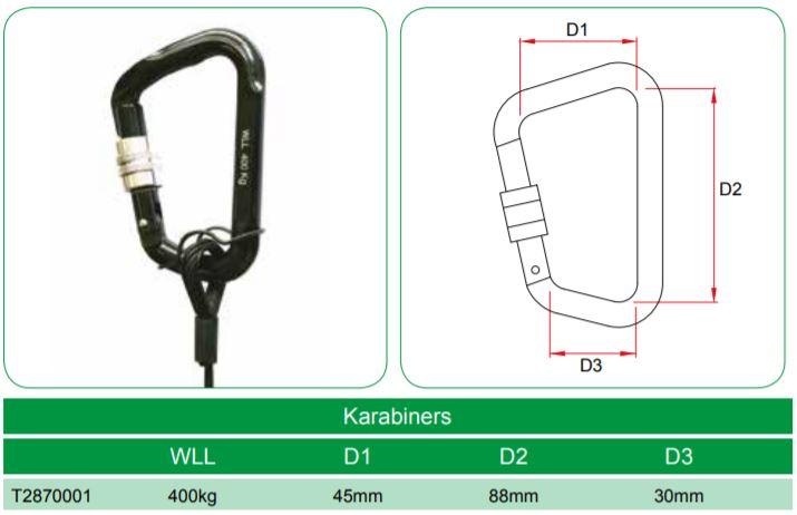 Doughty Karabiner [Multi-Pack] - Doughty Engineering - Rigging-Geräte - MTN Shop DACH - imagen 2
