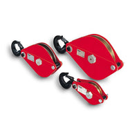 Drahtseilkloben mit Haken in verschiedenen Größen zur Umlenkung von Drahtseilen