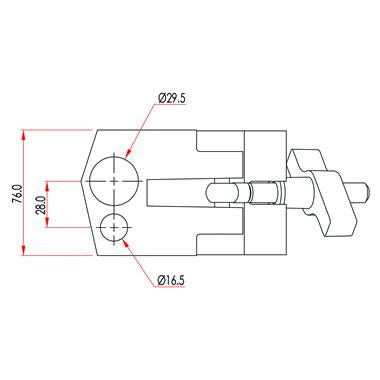 Doughty Barrel Socket Clamp - Doughty Engineering - Такелажне обладнання - MTN Shop DACH - imagen 4