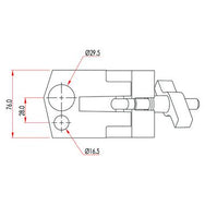 Doughty Barrel Socket Clamp - Doughty Engineering - Такелажне обладнання - MTN Shop DACH - imagen 4