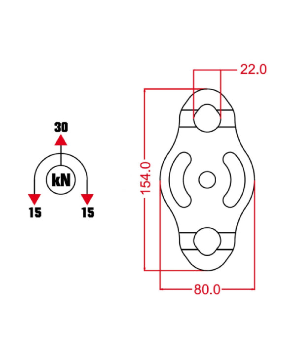KONG - Umlenkrolle REFLEX - Kong - Rolle - MTN Shop DACH