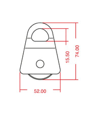 KONG - Umlenkrolle SWING ALU - Rolle aus Nylon - Kong - Rolle - MTN Shop DACH