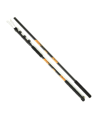 KONG - Teleskopstange BAMBOO - schwarz/orange – zweites Bild