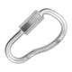 KONG - Schraubglied Schnellverbinder Asymmetrisch gebogen - Kohlenstoffstahl 7 mm