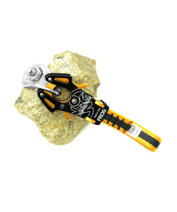 KONG - Karabiner FROG mit Schlinge - schwarz/orange - Kong - Karabiner - MTN Shop DACH