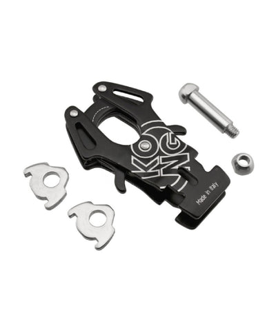 KONG - Karabiner FROG ohne Schlinge - schwarz – zweites Bild