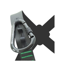 KONG - ремінь безпеки TARGET CAVE SEAT BELT-чорний/зелений - Kong - ремінь безпеки - MTN Shop ROOF - imagen 8