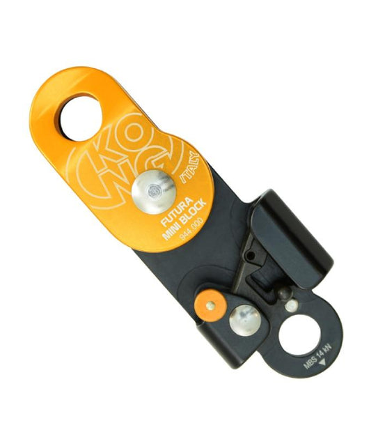KONG - Umlenkrolle FUTURA MINI BLOCK - schwarz/orange - Kong - Rolle - MTN Shop DACH