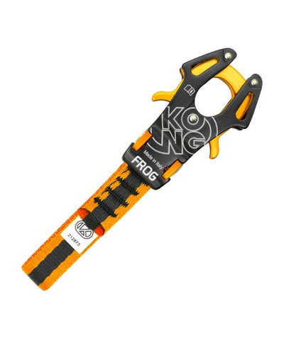 KONG - Karabiner FROG mit Schlinge - schwarz/orange - Kong - Karabiner - MTN Shop DACH