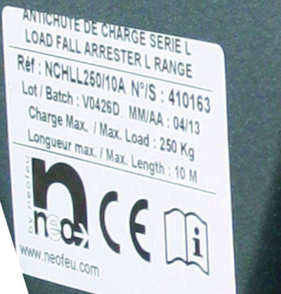 Neofeu Load Falldämpfer - 100/200/250/320/400/500KG (10-30m) – zweites Bild