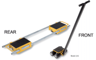 Yale 'Budget' Lenkbarer Transportroller LX 6-12 T – Als kostengünstige Alternative zu unseren Premium-Skates der Steerman-Reihe kann diese LX-Serie - erhältlich als komplette Einheiten, vordere Skates und hintere Skates - Ihre schwere Last von bis zu 12.000 kg mit dem 3-Punkt-Ladesystem sehr effektiv bewegen. – Jetzt erhältlich im MTN Shop DE. - imagen 2
