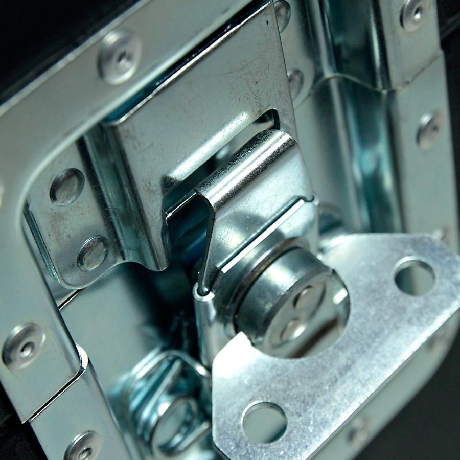 Verschlussmechanismus aus Metall im Detail