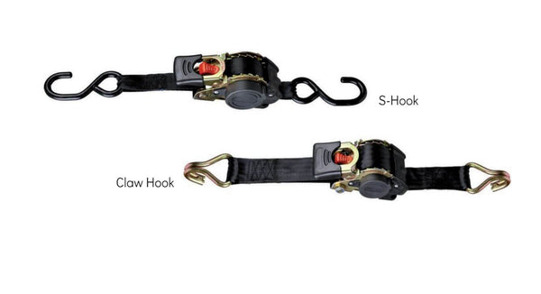 Yale Retractable Ratchet Straps