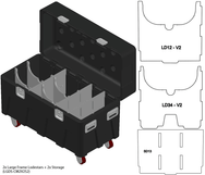 MTN BOX® (великі) вставки - MTN - 2x Large Frame Lodestar + 2x зберігання - MTN BOX - MTN Shop DACH