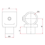 Schlüssel-Klemme: Doughty Internes drehbares T-Stück [Multi-Pack] - Doughty Engineering - Rigging-Geräte - MTN Shop DACH - imagen 2