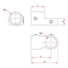 Schlüsselklemme: Doughty Short Tee Swivel (paarweise verwendet) [Multi-Pack] - Doughty Engineering - Rigging-Geräte - MTN Shop DACH