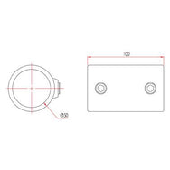 Schlüssel-Klemme: Doughty-Hülsenverbindung/externer Rohrverbinder [Mehrfach-Pack] - Doughty Engineering - Rigging-Geräte - MTN Shop DACH - imagen 2