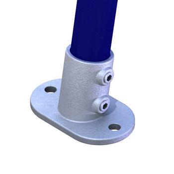 Ключовий затискач: фланець Doughty Angled Railing Base Flange [Multi-Pack] - Doughty Engineering - Такелажне обладнання - MTN Shop ROOF