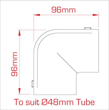 Doughty 90-Grad-Winkelstück [Multi-Pack] - Doughty Engineering - Rigging-Geräte - MTN Shop DACH
