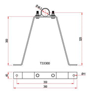 Doughty Rohr-Wandhalterungen (Stahl)- Doughty Engineering - Rigging-Geräte - MTN Shop DACH - imagen 4
