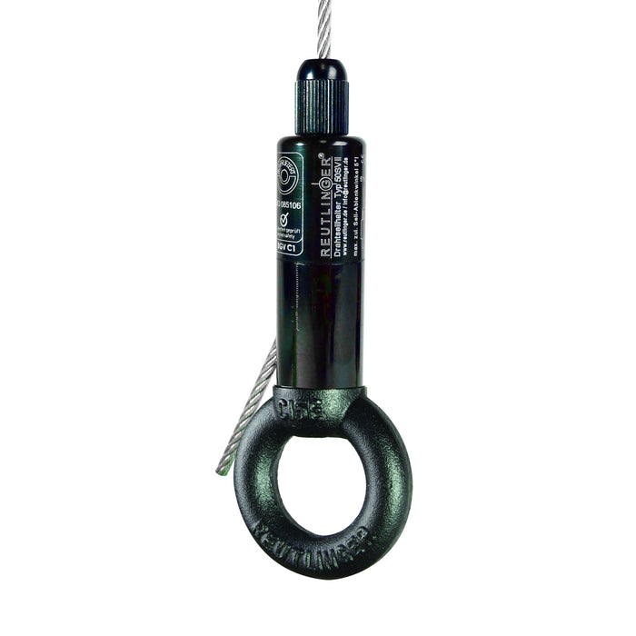 Reutlinger Drahtseilhalter SV III Ring mit seitlichem Seilausgang