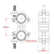 Паралельна муфта Doughty 48 мм легка - Doughty Engineering - Такелажне обладнання - MTN Shop DACH - imagen 5