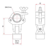 Стабілізуюча муфта Doughty з шарнірним штифтом [Multi-Pack] - Doughty Engineering - Такелажне обладнання - MTN Shop DACH - imagen 2