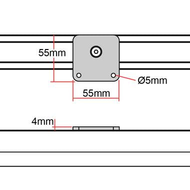 Doughty Rail - Eck-Deckenhalterung [Multi-Pack] - Doughty Engineering - Rigging-Geräte - MTN Shop DACH - imagen 4