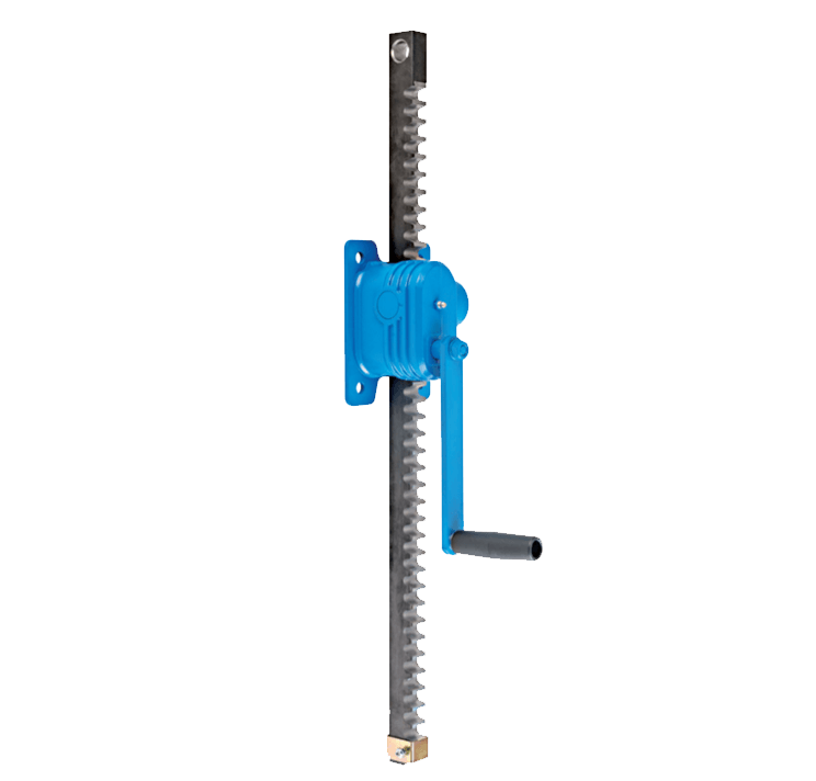 Pfaff-silberblau Zahnstangenwandwinden ZWW-L & ZWW (300 – 10.000 kg)