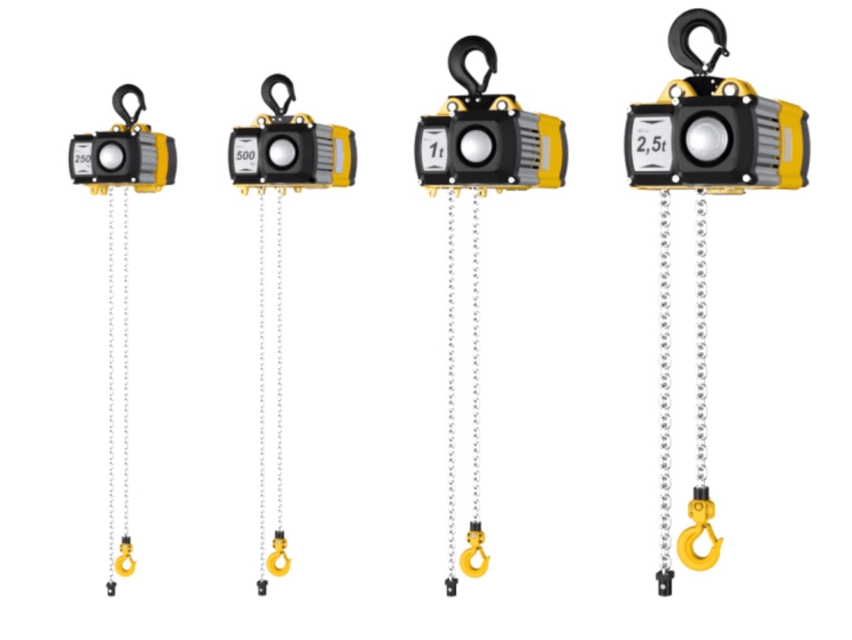 Yale Electric Chain Hoist (CPV/CPVF). Supplied by MTN Shop EU